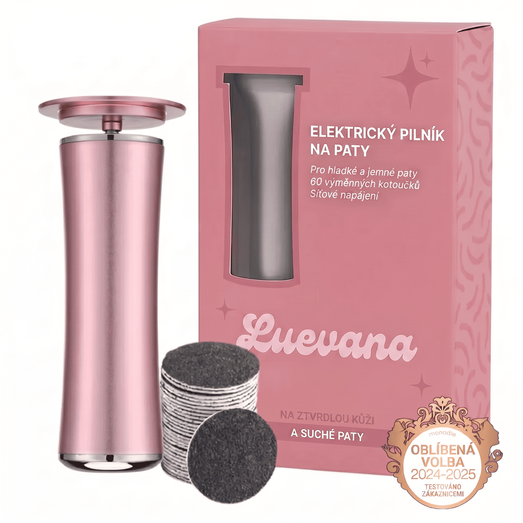 Elektrický pilník pro hladké paty
