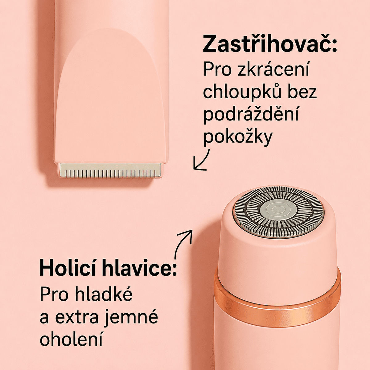 Luevana™ – Dámský holicí strojek 2 v 1